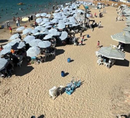 شواطئ الإسكندرية تحتفل بالعيد.. ونسب إشغال القطاع الشرقي تتجاوز 75%